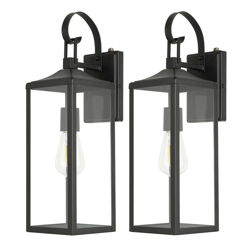 Balkova Outdoor Wall Light with Dusk to Dawn (Set of 2)See More by17 Stories4.8Rated 4.8 out of 5... | Wayfair North America