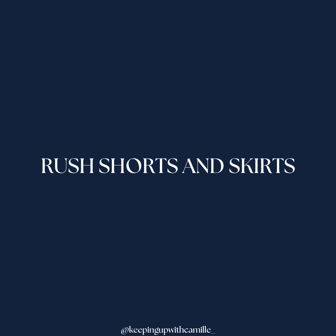 Recruitment season is quickly approaching!! Shop these skirts and shorts for all you rush needs! 

 #LTKSeasonal