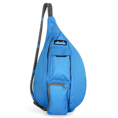 KAVU Mini Rope Sling Pack with Adjustable Rope Shoulder Strap, Blue Spark | Amazon (US)