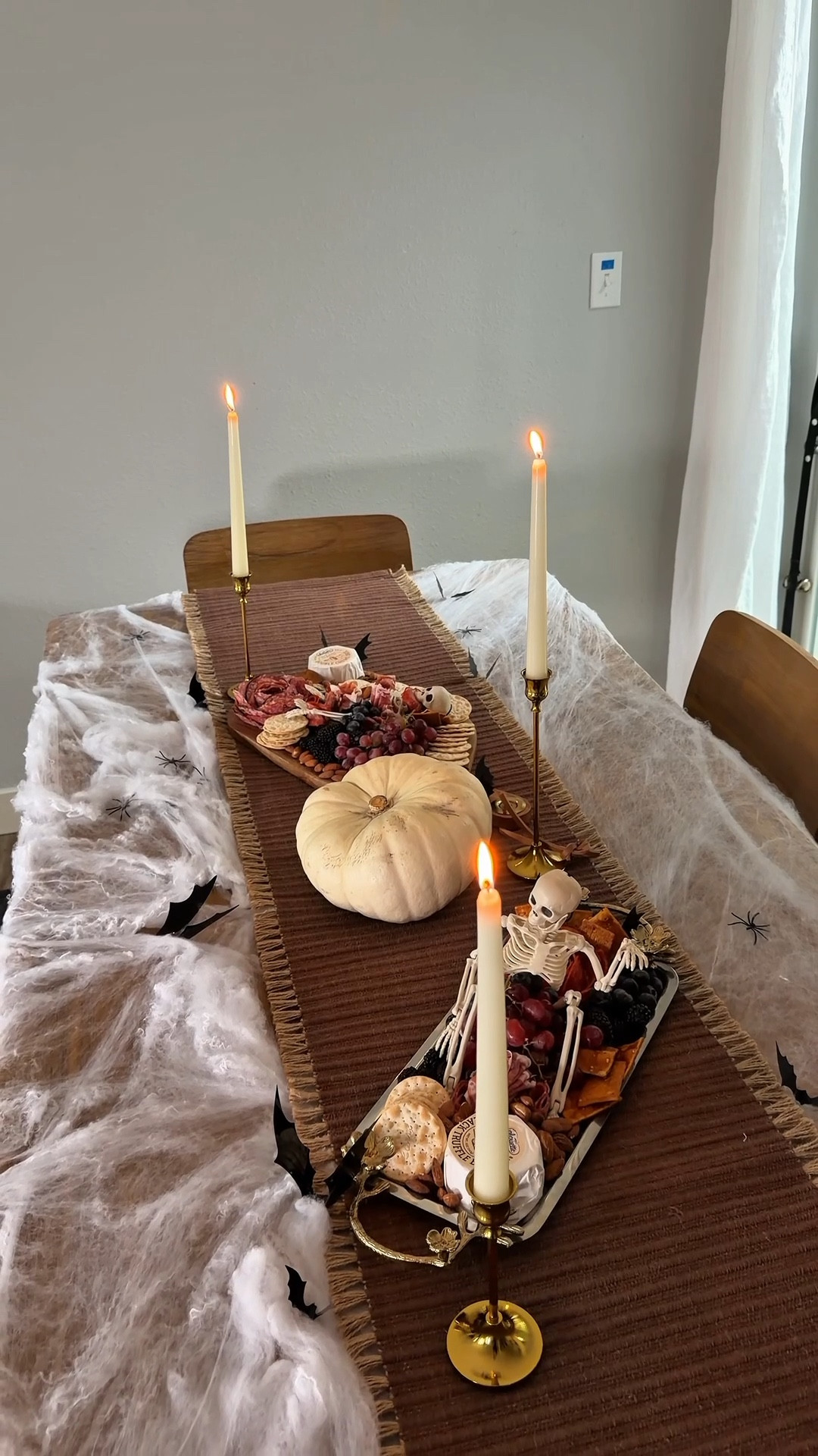 fall friendsgiving party at home for the first time!! wood, dark, rustic, and moody aesthetic 🦇

ft. castlery’s wooden extendable dining table set!

#LTKHoliday #LTKHome #LTKStyleTip
