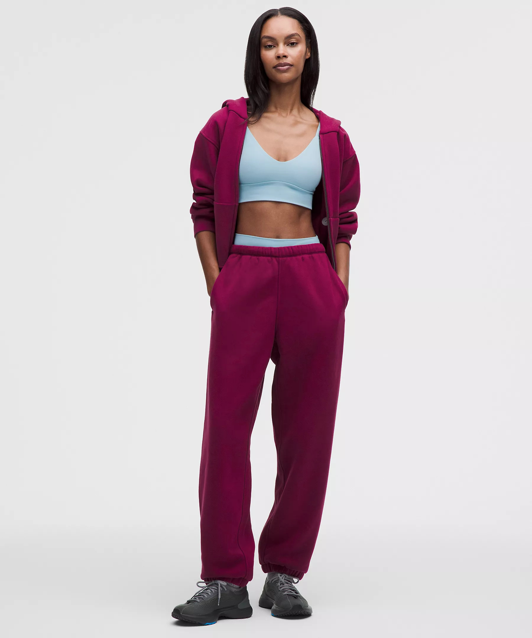 Women's Steady State SuperLoft Full Zip Hoodie | Lululemon (US)