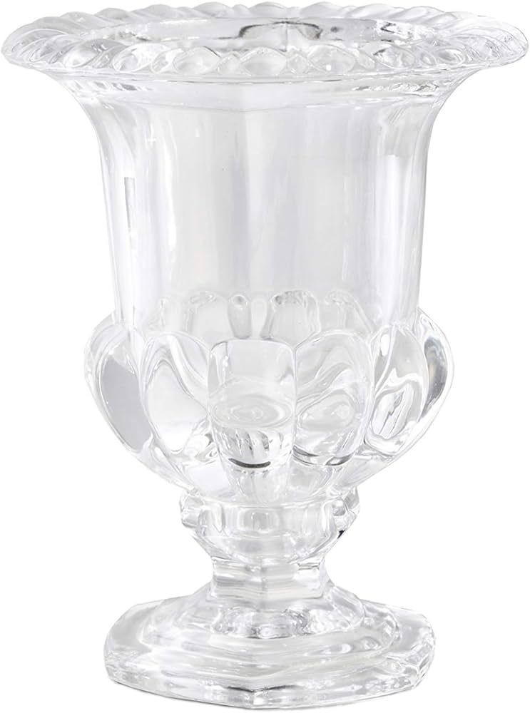 Serene Spaces Living Decorative Large Glass Urn, Centerpiece Vase for Wedding, Event, Measures 9"... | Amazon (US)