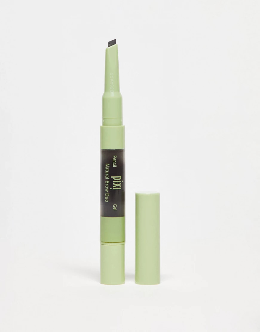 Pixi Natural Brow Duo Dual Sided Waterproof Brow Pencil & Brow Gel-No colour | ASOS (Global)