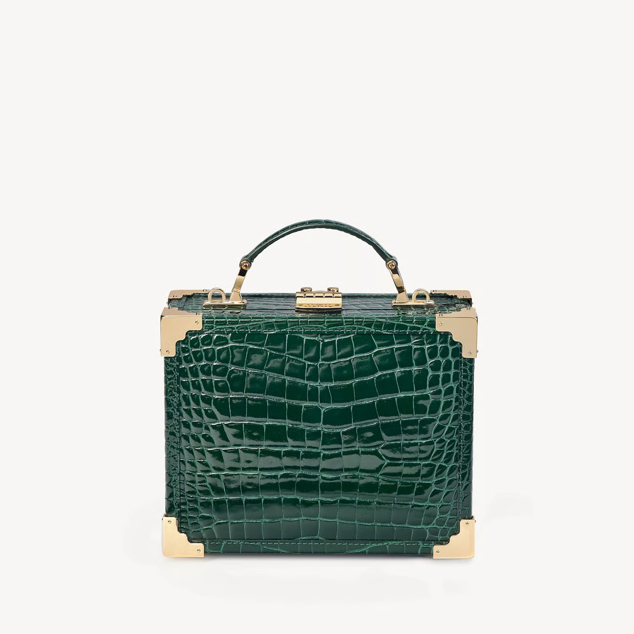 The Trunk
        Evergreen Patent Croc | Aspinal of London