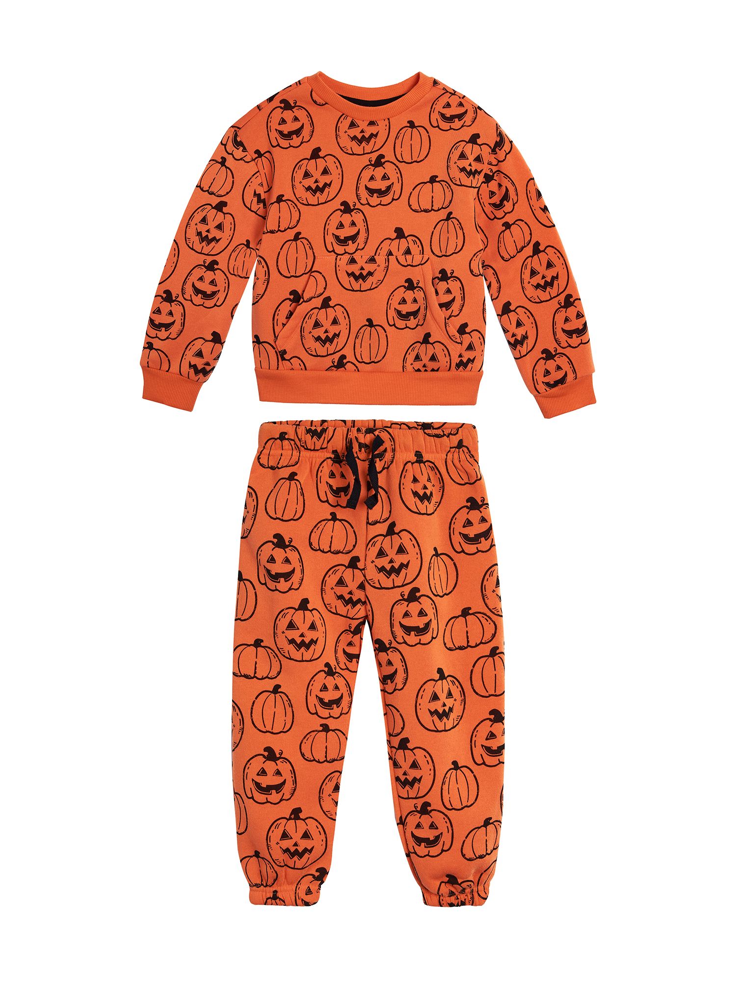 Wonder Nation Toddler Boy Halloween Sweat Set, Sizes 2T-5T - Walmart.com | Walmart (US)