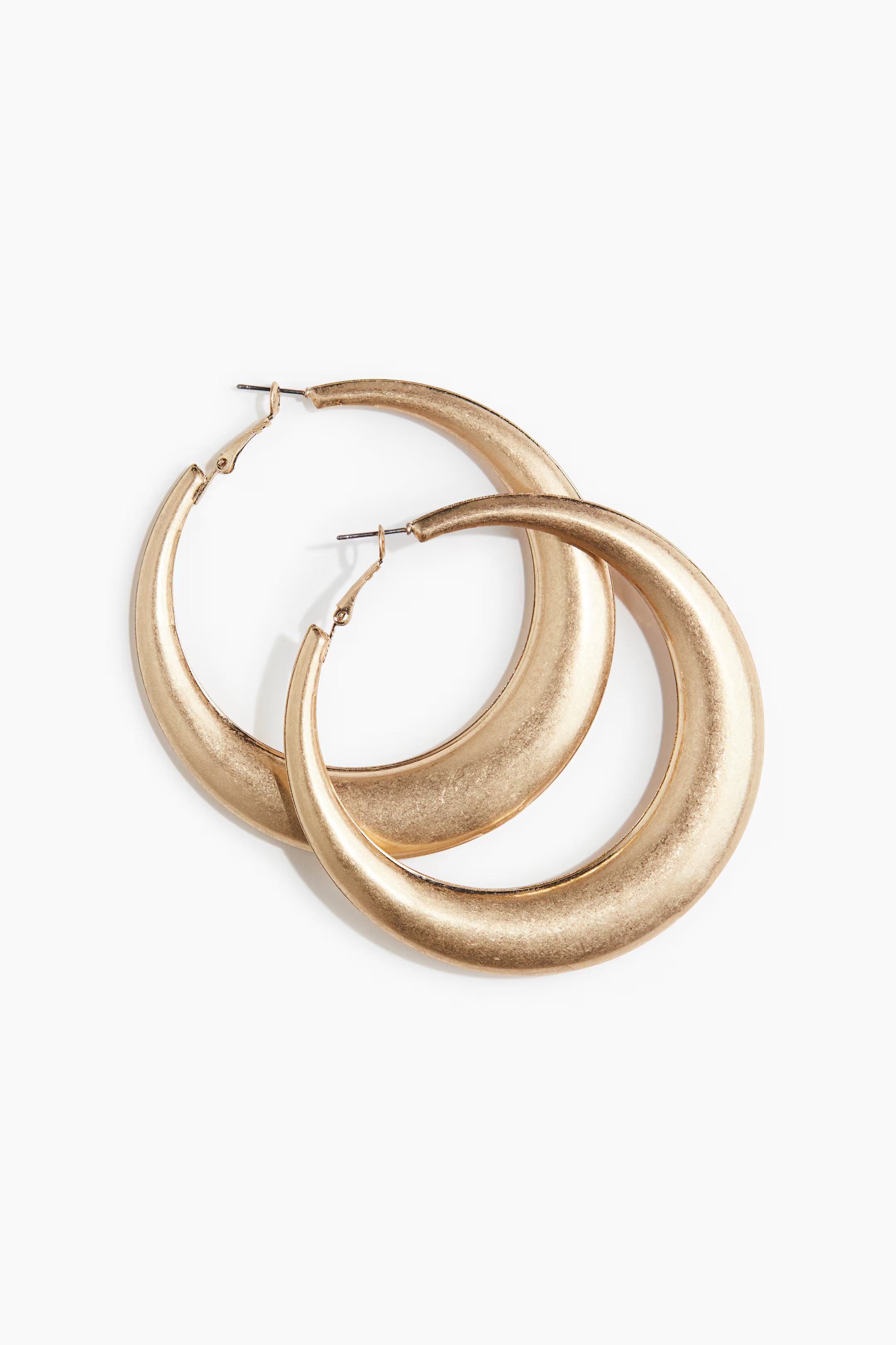 Wide Hoop Earrings | H&M (US + CA)