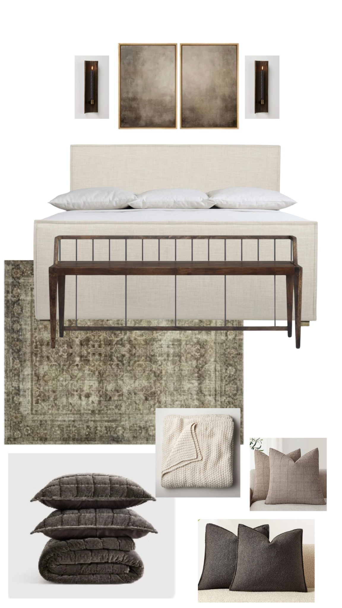 My primary bedroom refresh. 

I just ordered these euro and 22x22 pillow covers from Amazon. Once they arrive I’ll share more. 
I’m swapping out my current rug for this one soon and I’m saving up for this beautiful bench  

#LTKFindsUnder100 #LTKFindsUnder50 #LTKHome