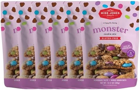 Miss Jones Baking Gluten-Free Chocolate Chip Cookie Mix - More Chocolate Chips, 50% Lower Sugar, ... | Amazon (US)