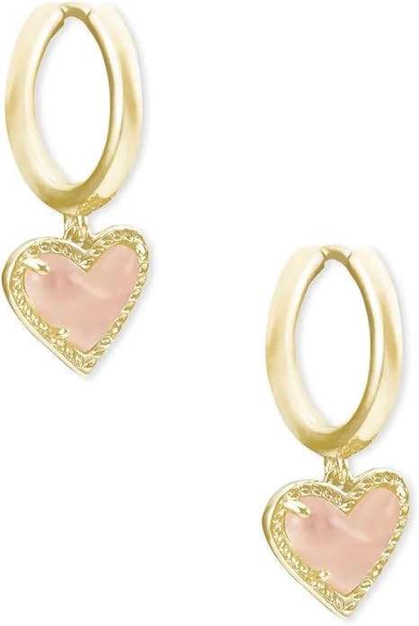 Kendra Scott Ari Heart Huggie Earrings for Women, Fashion Jewelry | Amazon (US)