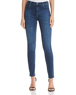 J Brand Maria High Rise Skinny Jeans in Belladonna | Bloomingdale's (US)