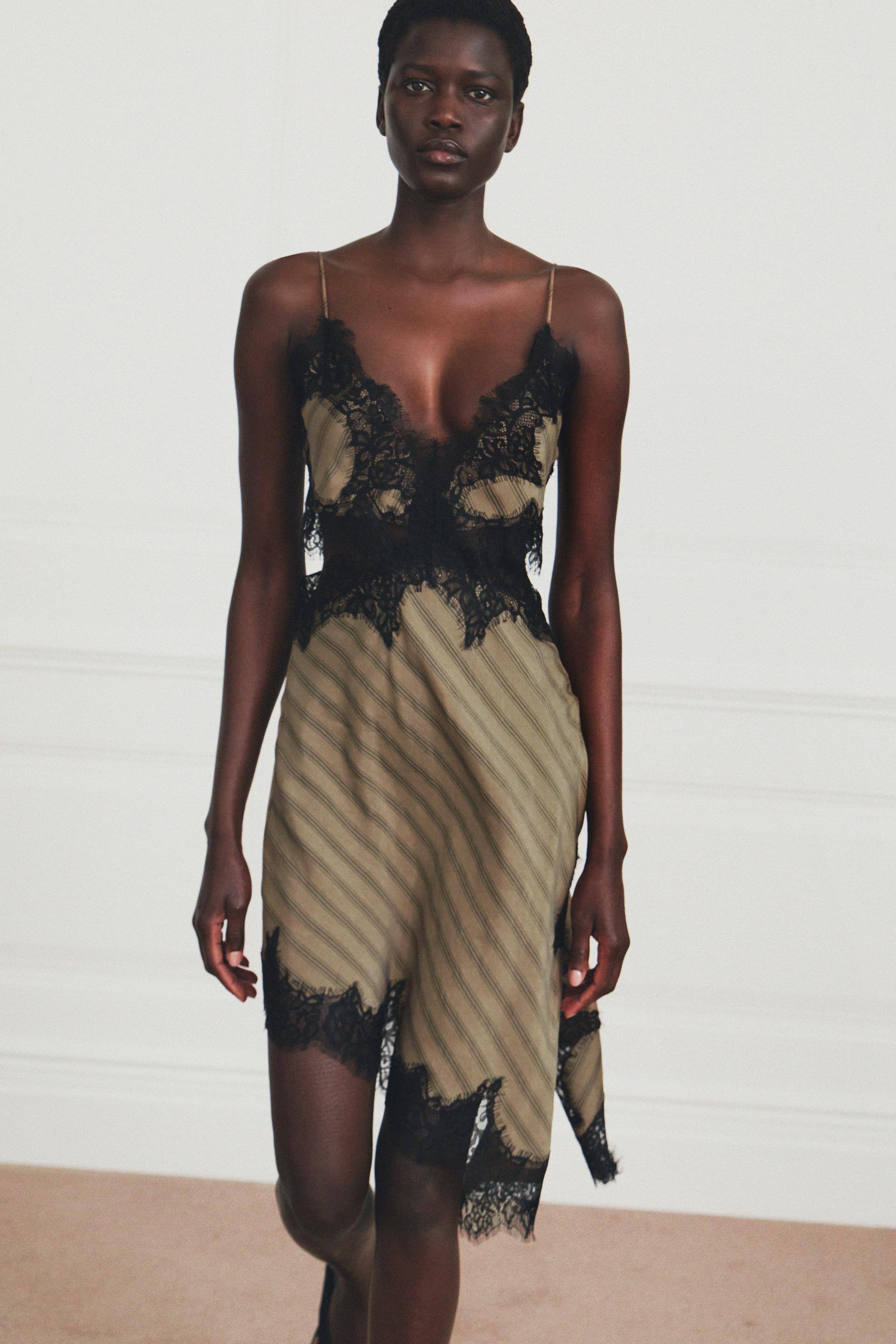 ZW COLLECTION CUT-OUT SLIP DRESS | Zara US