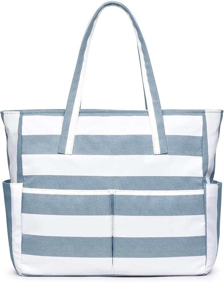 oscaurt Beach Bags for Women, Beach Tote Bag Waterproof Sandproof Swim Pool Bag Large Capacity Be... | Amazon (US)