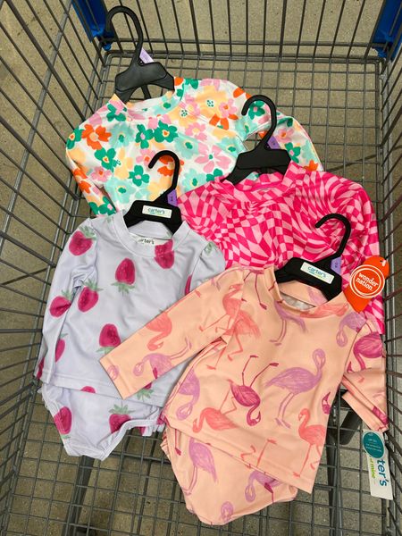 How cute are these little swimsuit/rash guard sets! Gives me a major spring/summer itch! Can’t wait for warmer weather! All from Walmart! 

#LTKSeasonal #LTKbaby #LTKkids
