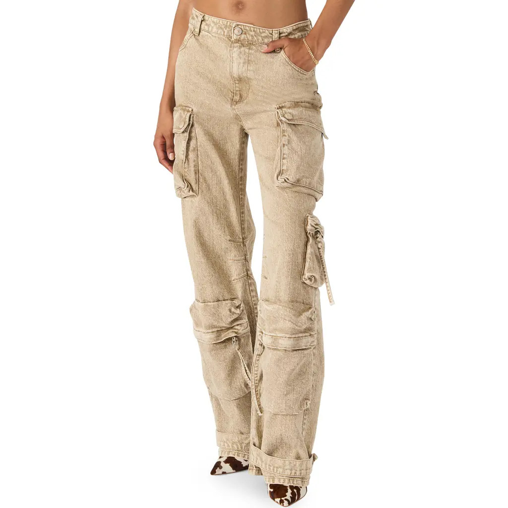 Steve Madden Duo Cargo Pants in Cafe Au Lait at Nordstrom, Size Xx-Large | Nordstrom