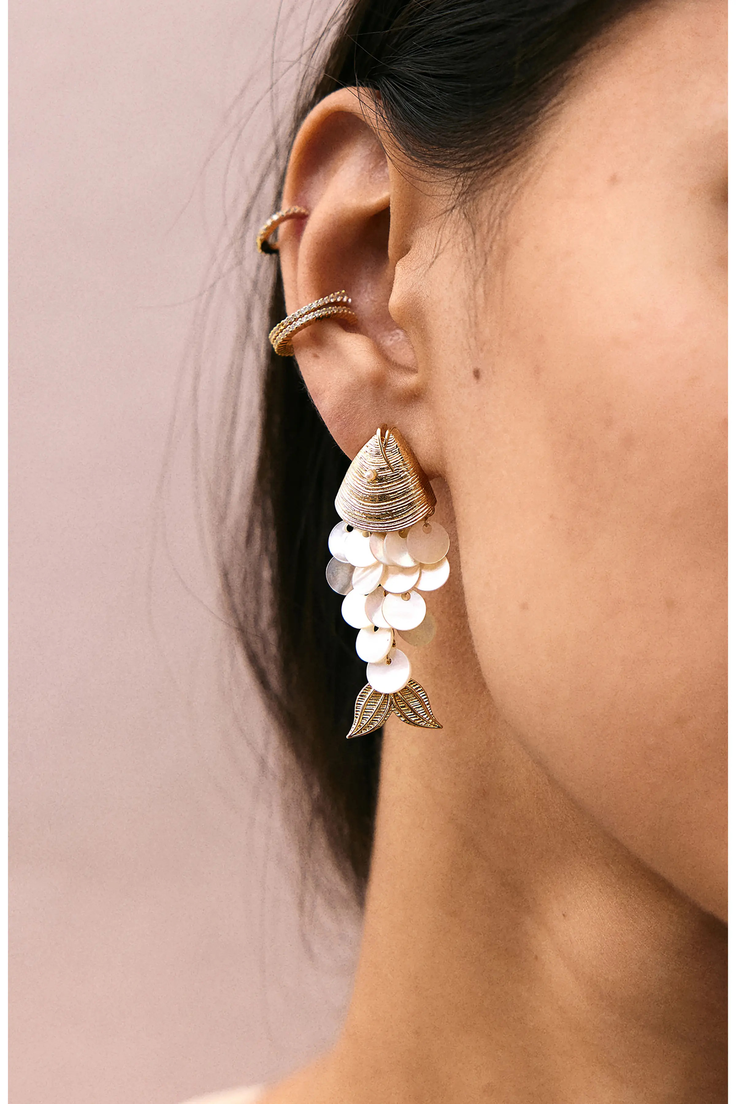 Ripple Effect Fish Statement Earrings (Women) | Nordstrom | Nordstrom