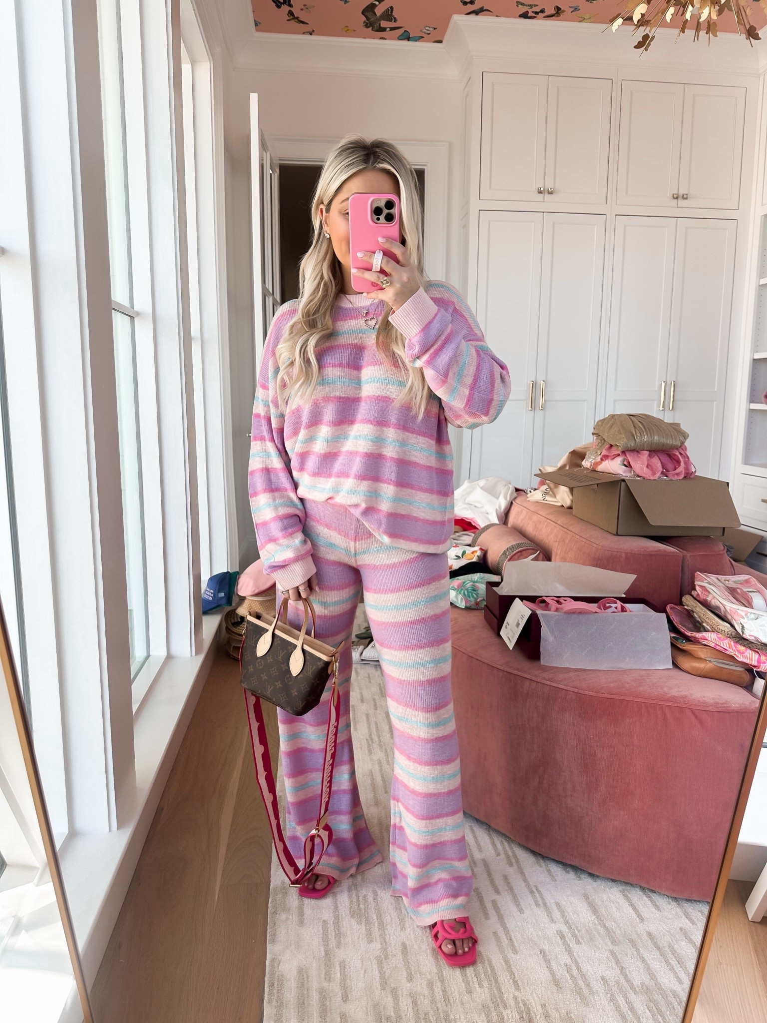 Easy spring set, also love for a coverup or travel outfit!
Size small pant, medium sweater 

#LTKSwim #LTKTravel