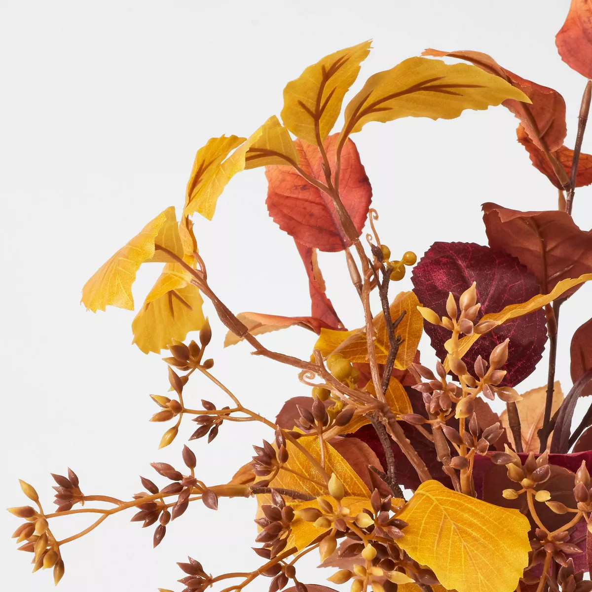 15" Mixed Fall Leaf Arrangement - Threshold™ designed with Studio McGee | Target