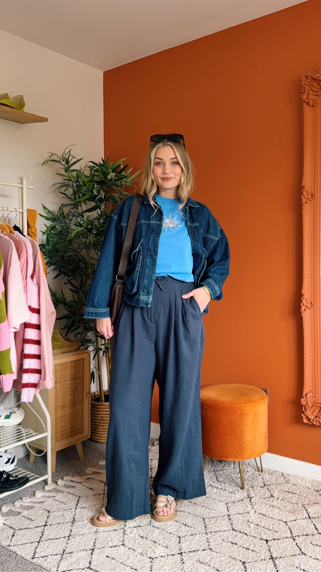 I’m wearing..

Trousers - 12 (come up a little big) 
Tshirt - M
Jacket - beyond nine 

#LTKuk #LTKstyletip #LTKspring