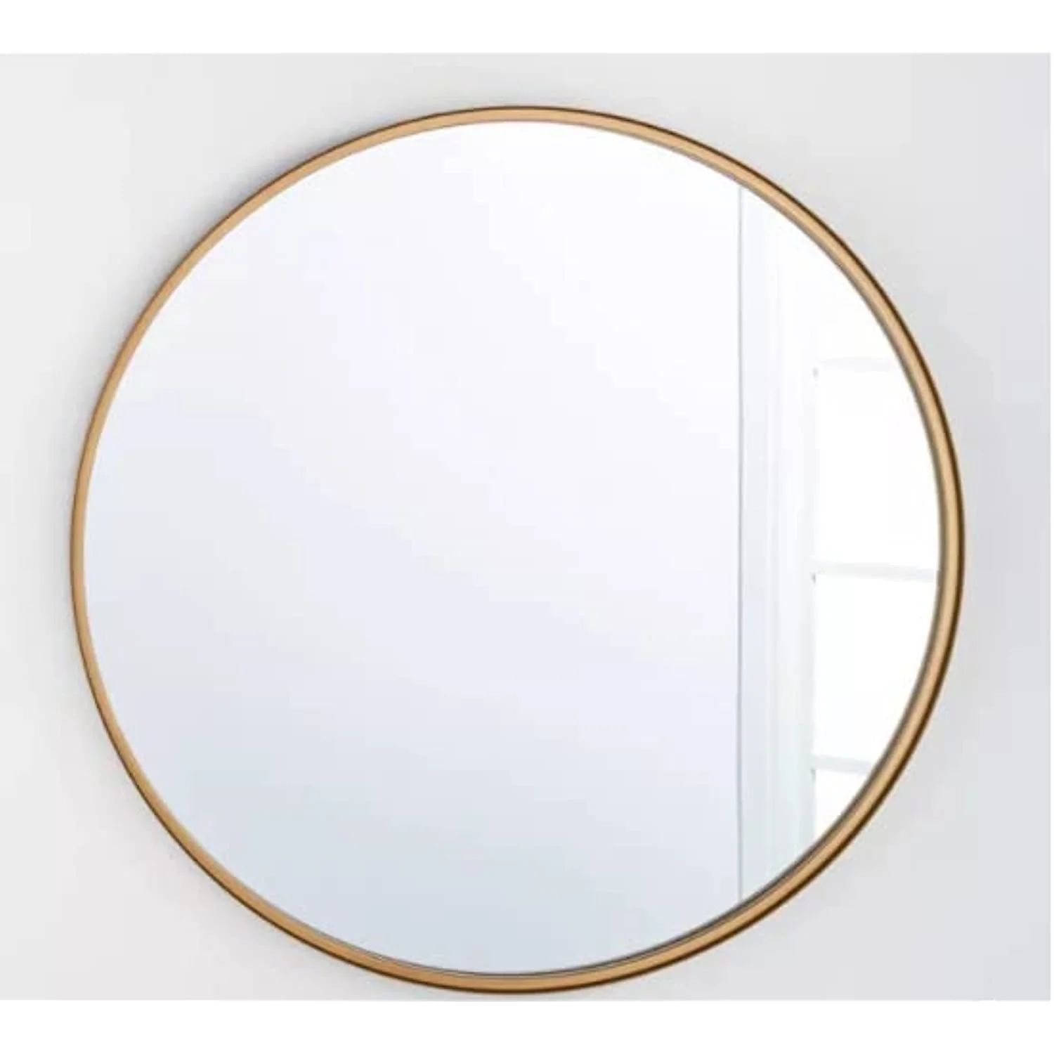 34'' Round Decorative Wall Mirror Brass-Threshold Designed with Studio McGee | Walmart (US)