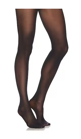 Pure Shimmer 40 Concealer Tights in Black | Revolve Clothing (Global)