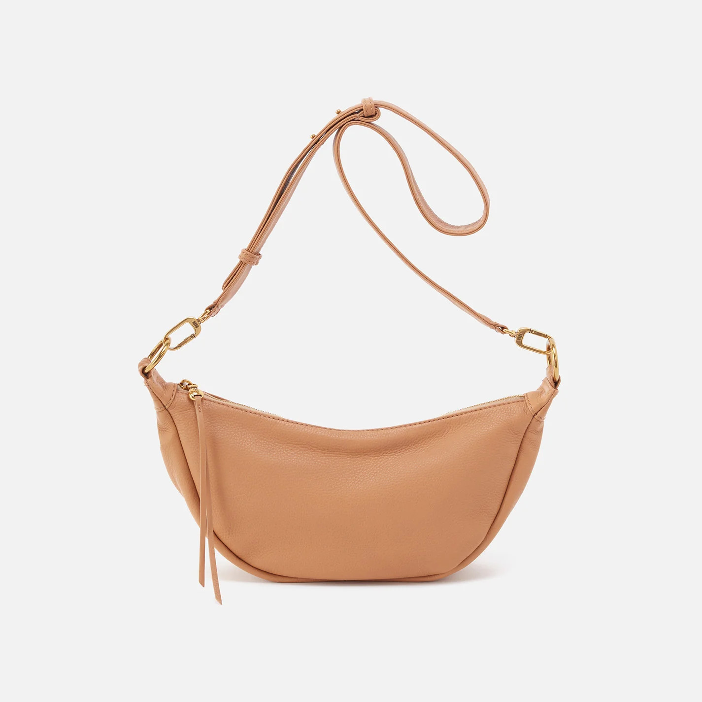 Knox Sling in Pebbled Leather - Sandstorm | HOBO Bags