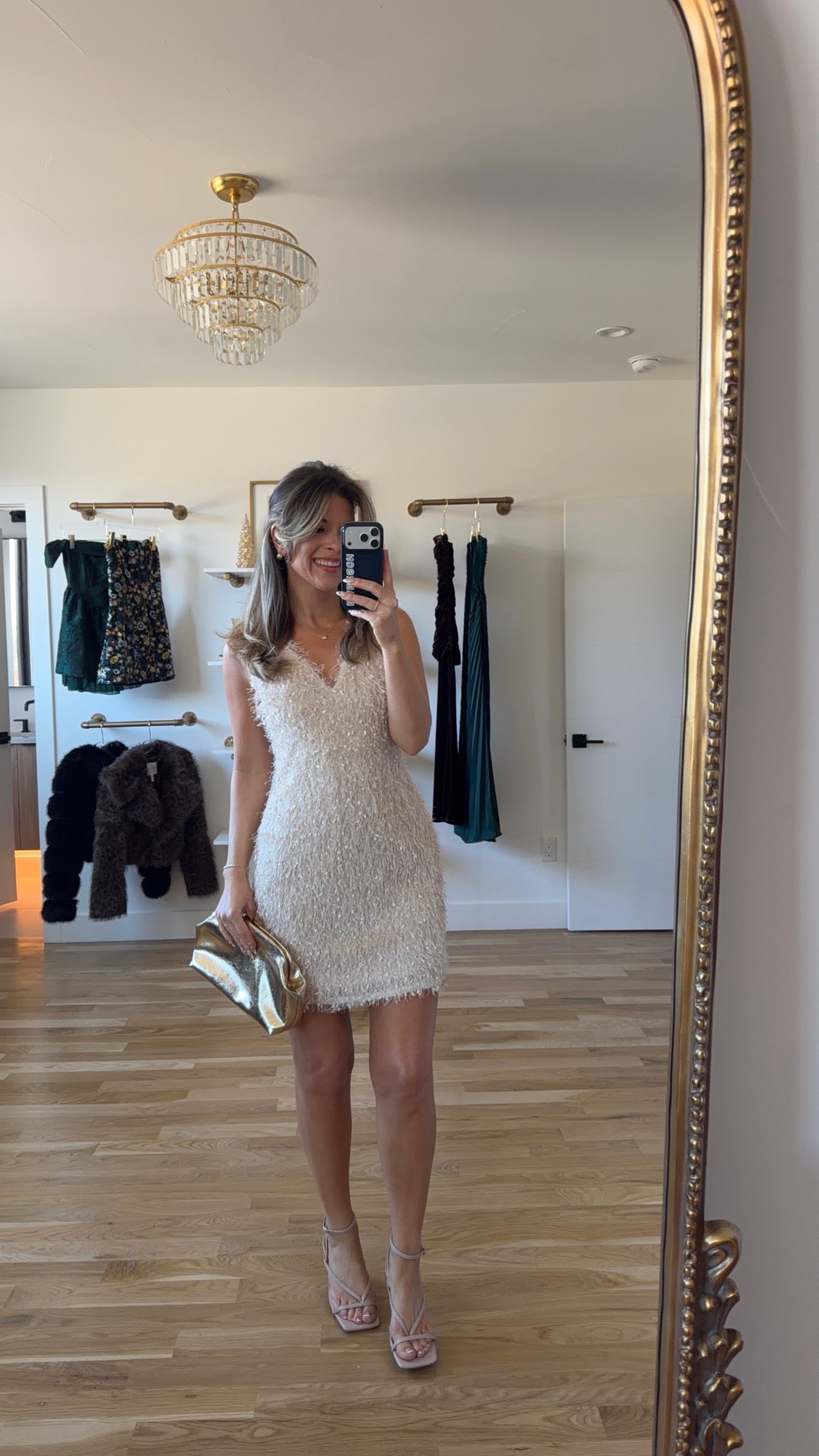 Vici new arrival white sequin shaggy knit cocktail wedding guest and holiday event dress. use my code below for 40% off!!

Vici code: emerson40
Electric picks code: emerson20

Wearing my usual smalls/2

Wedding guest
Holiday event
New years
Bachelorette
Formal event
Winter party
Special occaison
Metallic
Cocktail dress

#LTKFindsUnder100 #LTKHoliday #LTKWedding