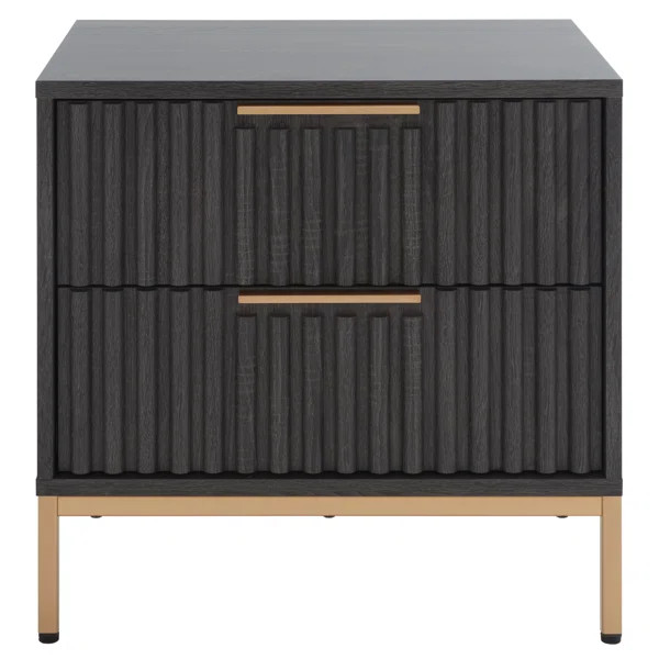 Burgess 2 - Drawer Nightstand | Wayfair North America
