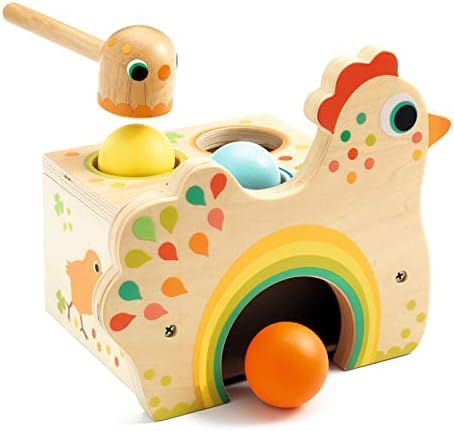 DJECO Tapatou Chicken Toddler Toy | Amazon (US)