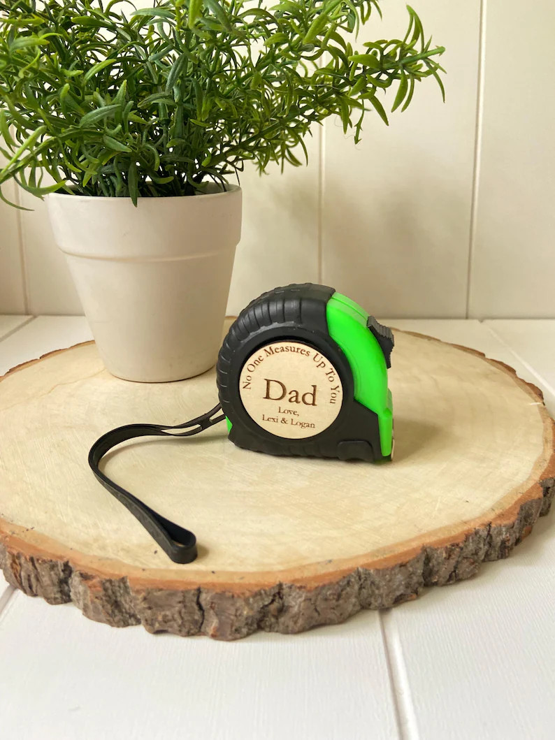 Fathers Day Gift, Personalized Tape Measure, Gifts for Men, Groomsmen, Personal Gifts for Dad, Fa... | Etsy (US)