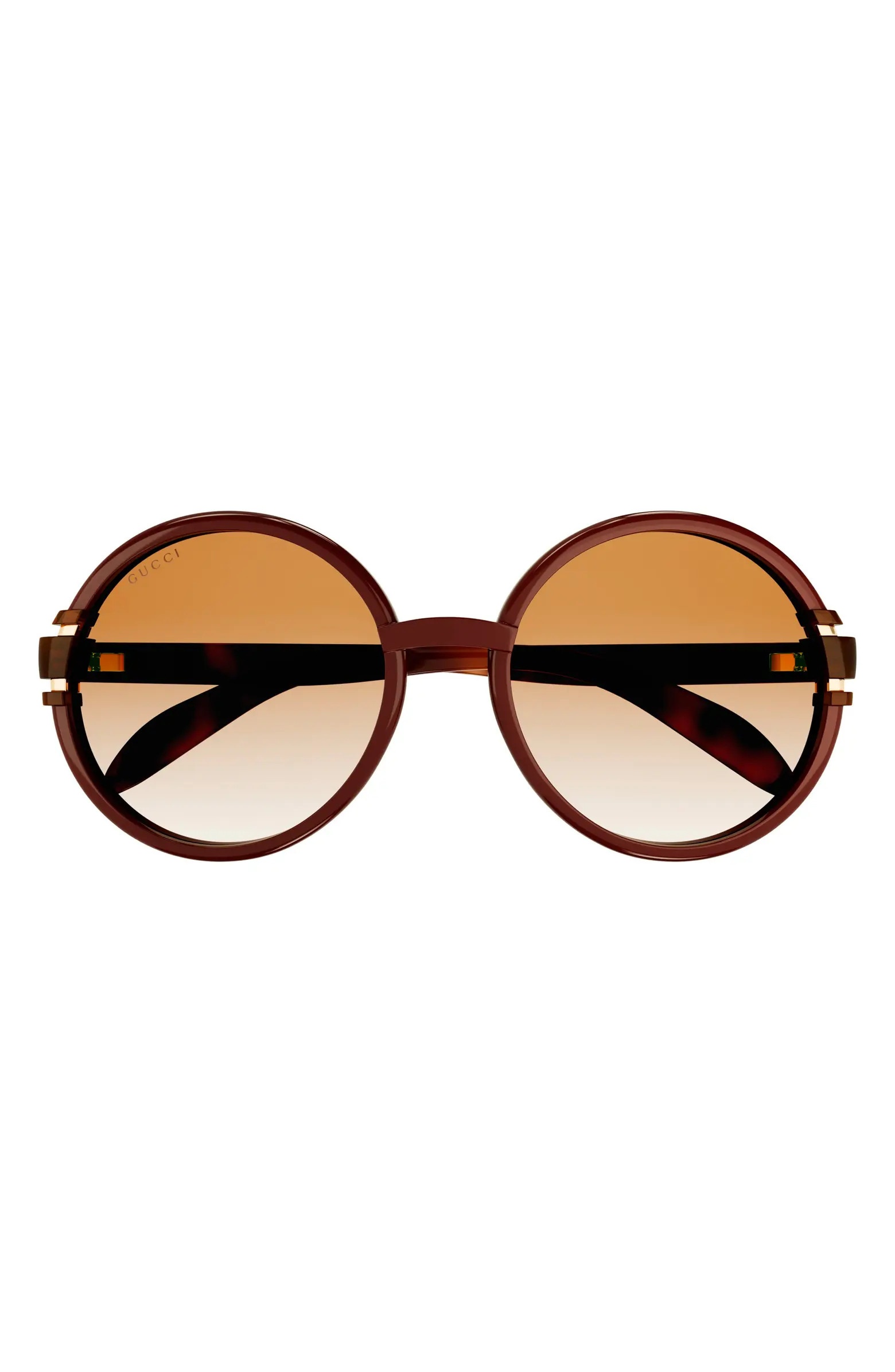 58mm Gradient Round Sunglasses | Nordstrom