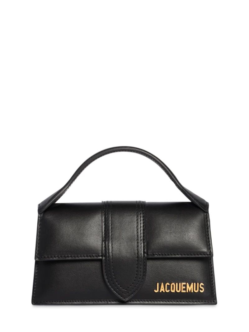 Le bambino leather top handle bag - Jacquemus - Women | Luisaviaroma | Luisaviaroma
