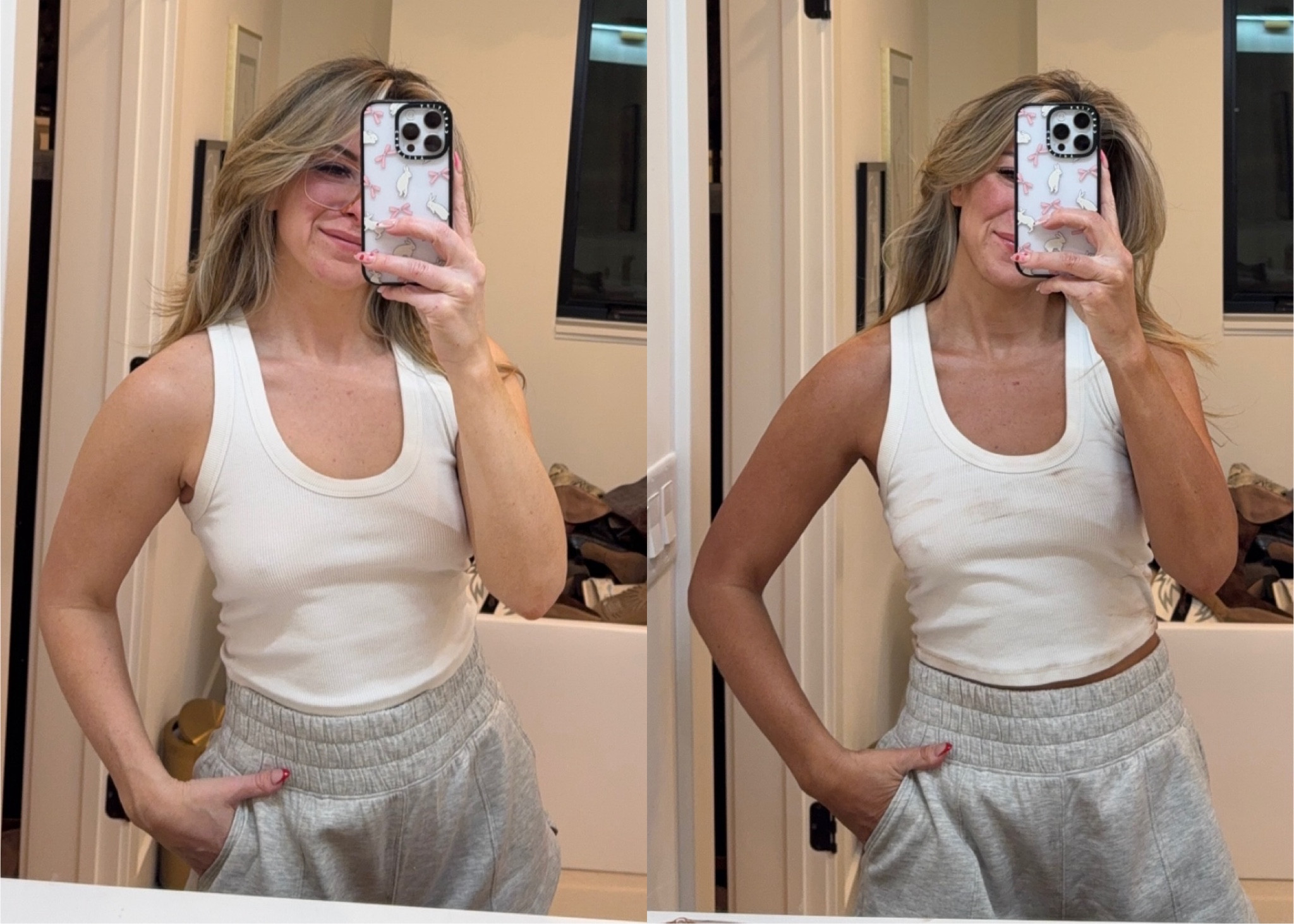 At home self tanner favorite self tanning lotion and dibs body shimmer 

Dibs code: Emerson [unbothered bronze]
Loving tan code: emersonlt

#LTKMostLoved #LTKBeauty #LTKStyleTip