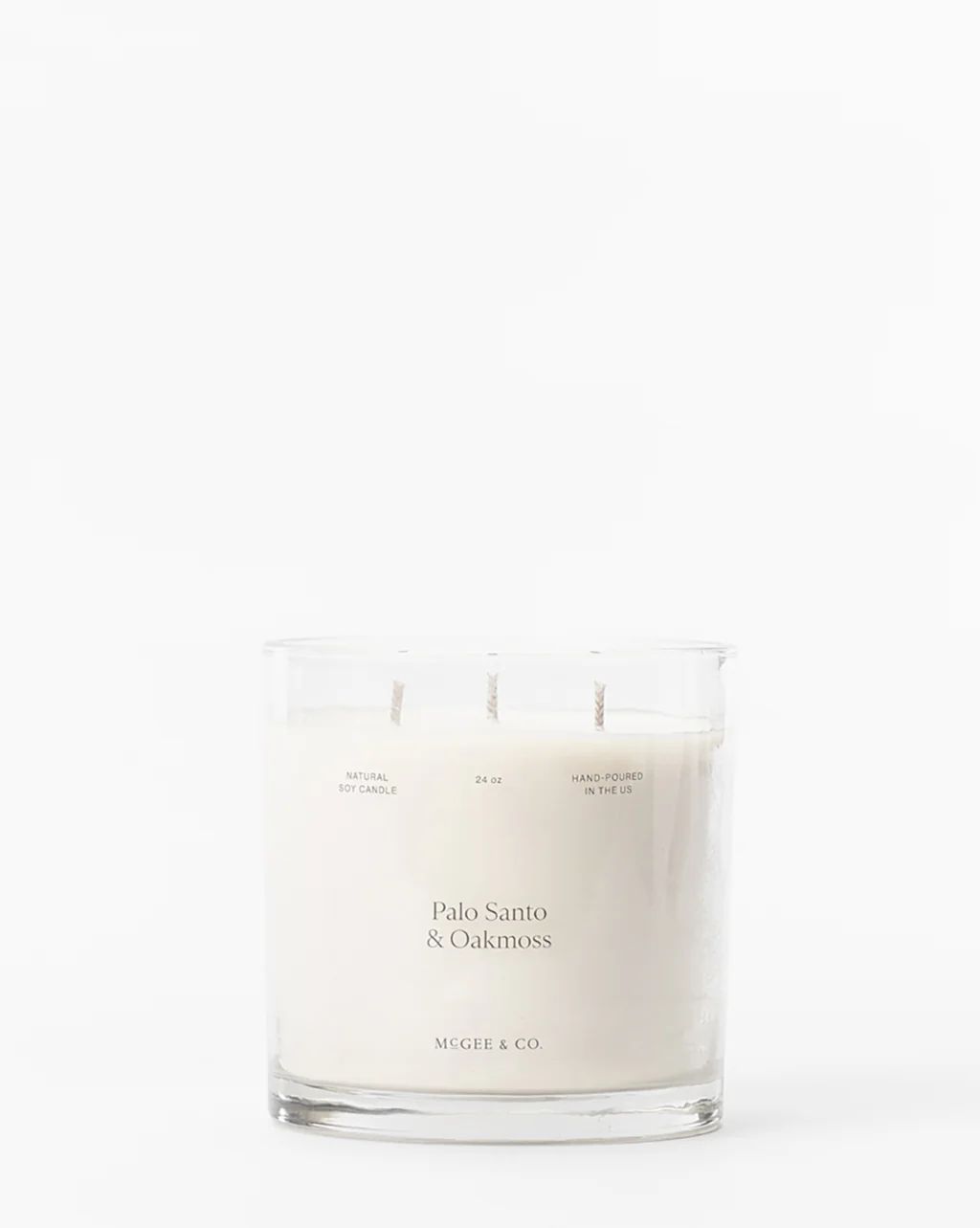 Palo Santo & Oakmoss Candle | McGee & Co.