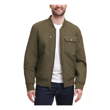LEVI S Mens Green Stretch Bomber Jacket XL | Walmart (US)