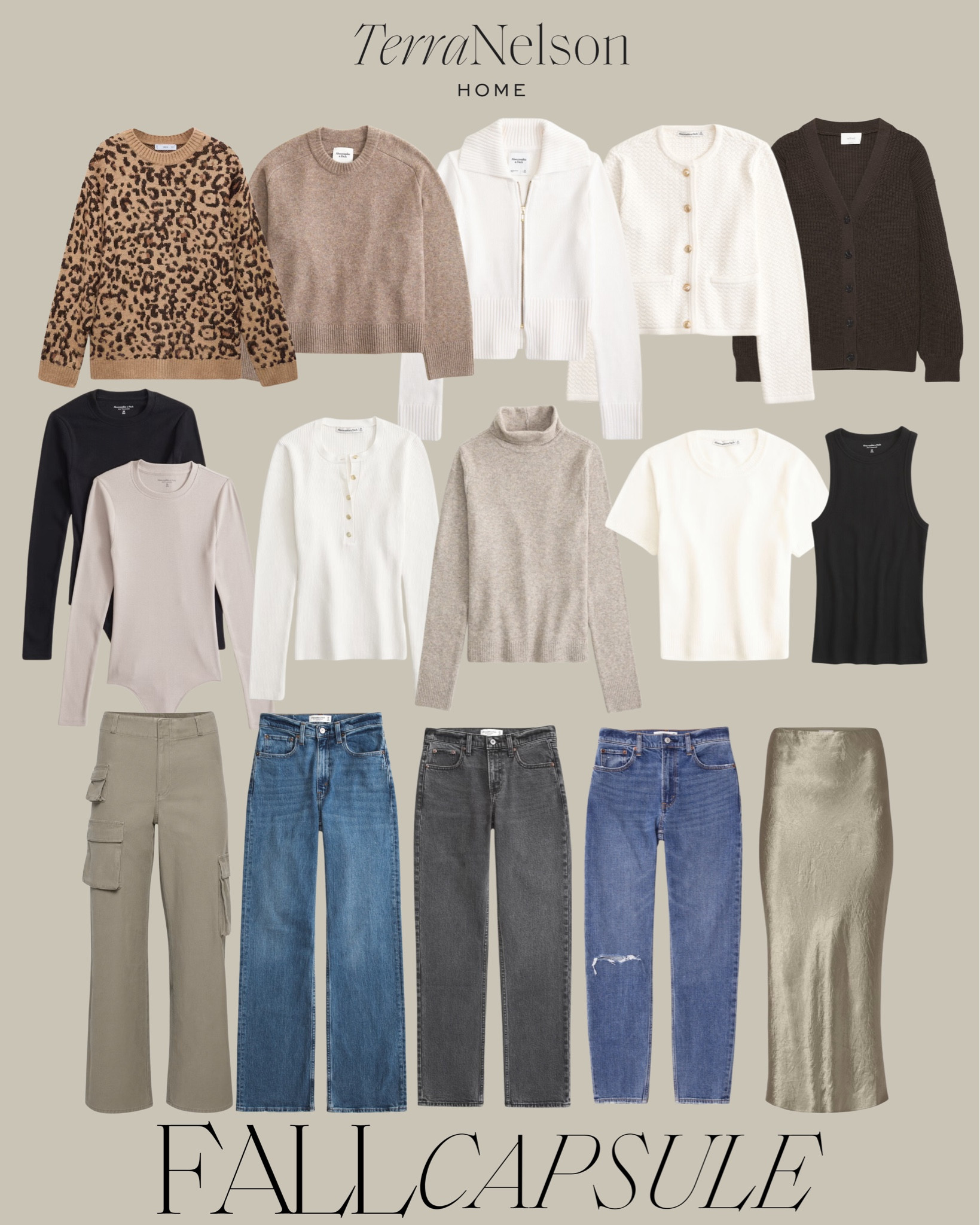 Fall Capsule Wardrobe!

Classic Wardrobe / Capsule Wardrobe / Neutral Wardrobe  / Fall Denim / Aesthetic Outfits / Gold Jewelry / Fall Tops / Fall Cardigans / Fall Sweaters / Neutral Handbags / Neutral Loungewear / Neutral Workwear / Neutral Shoes / Fall Flats / Fall Sneakers / Fall Jackets /  Casual Outfits / Fall Dresses / Neutral Trousers / Fall Cargo Pants

#LTKStyleTip #LTKSeasonal #LTKWorkwear