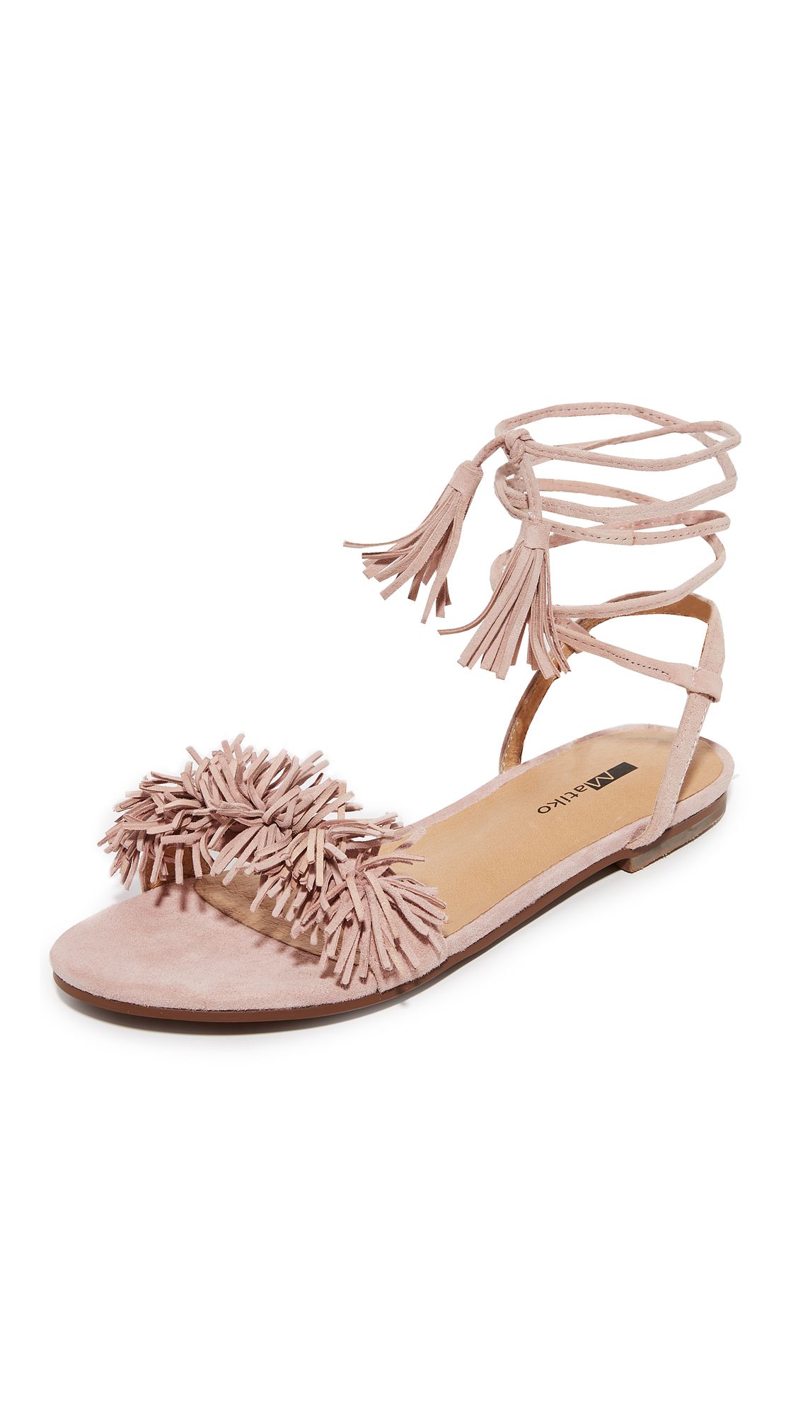 Delilah Fringe Flat Sandals | Shopbop