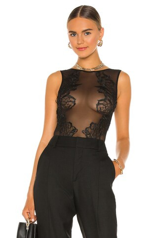 BLUEBELLA Etienne Bodysuit in Black from Revolve.com | Revolve Clothing (Global)