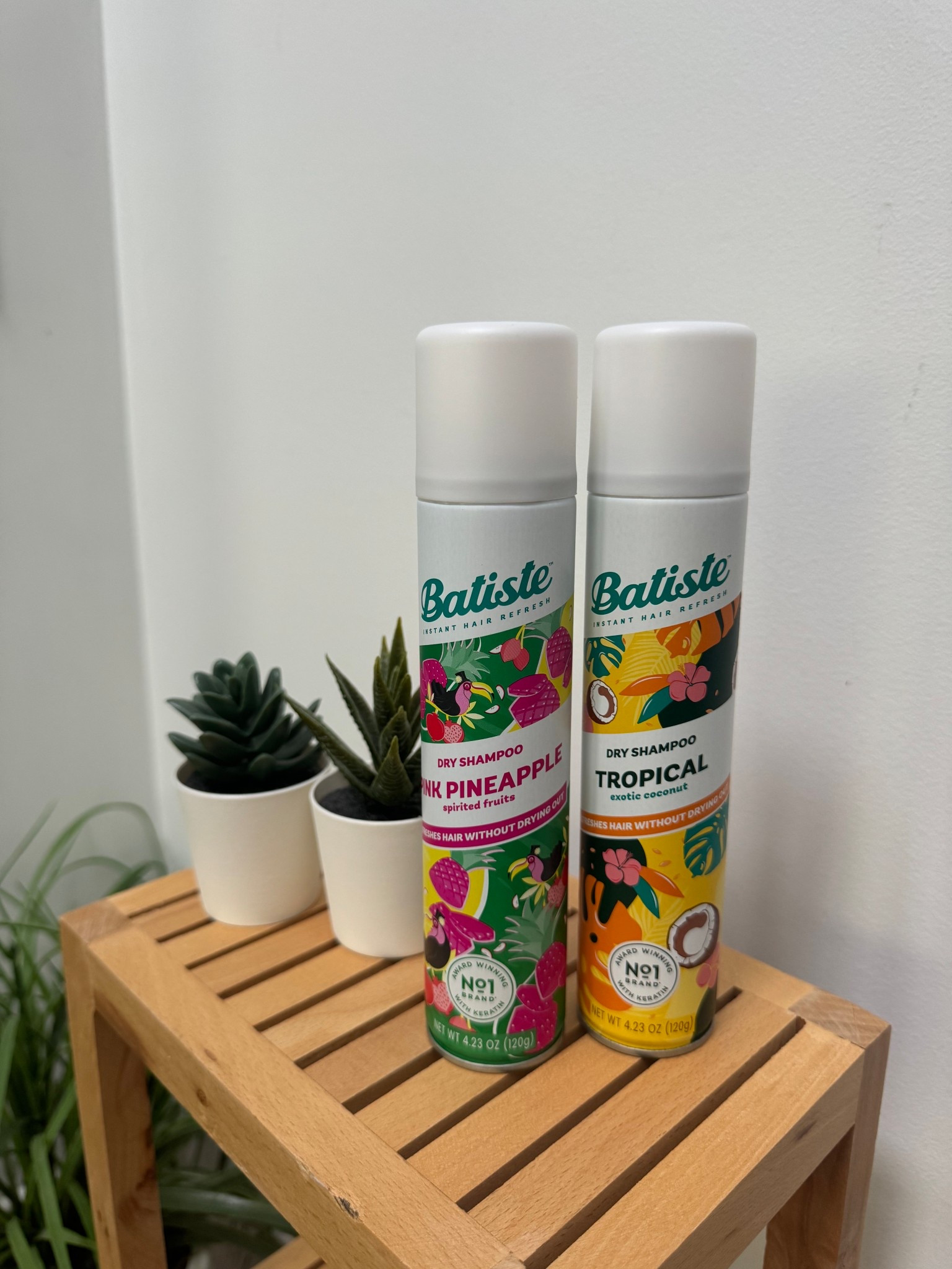 absolutely loving these new tropical editions of the batiste dry shampoo! 🌺 this stuff makes my hair look so much more fresh and lets me extend washes by several days! my new fave hair care product for real

#LTKFindsUnder50 #LTKBeauty #LTKHome