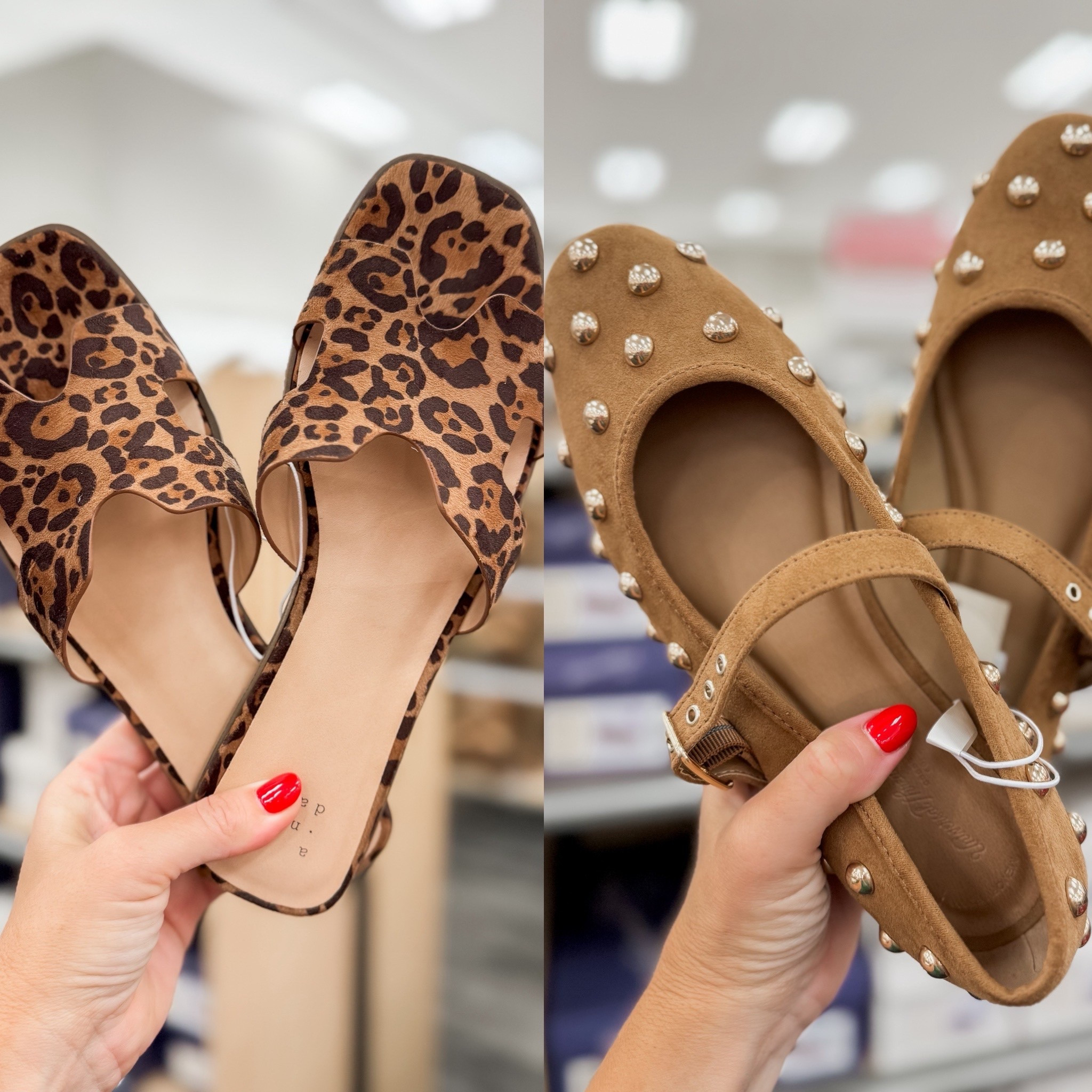 Two new Target finds you need this summer 👡🖤 From leopard print sass to soft brown + gold bead class … these are perfect for your next outfit 😉 

#LTKU #LTKShoeCrush #LTKSeasonal