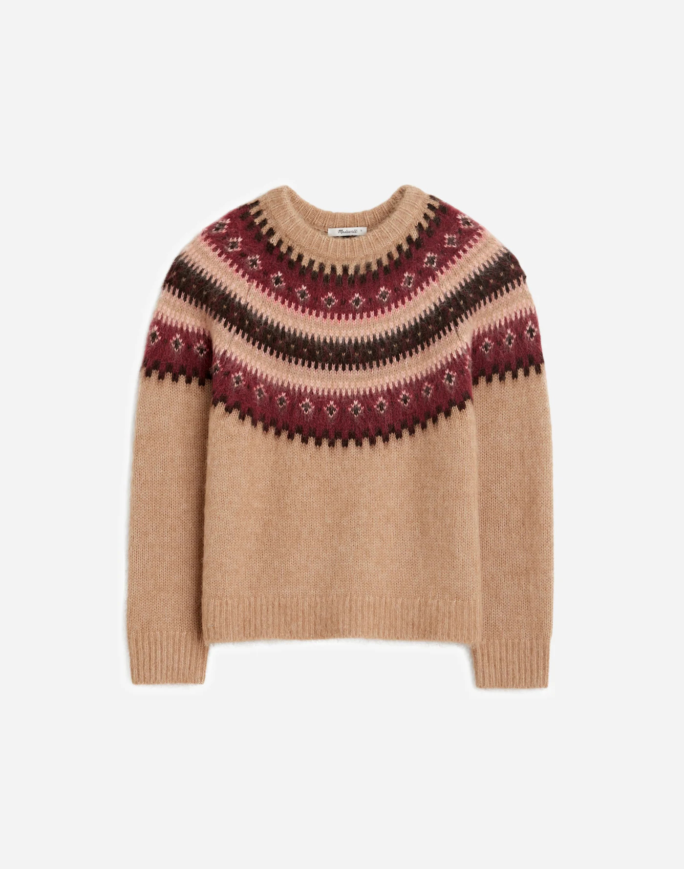 Fair Isle Alpaca-Blend Sweater | Madewell | Madewell