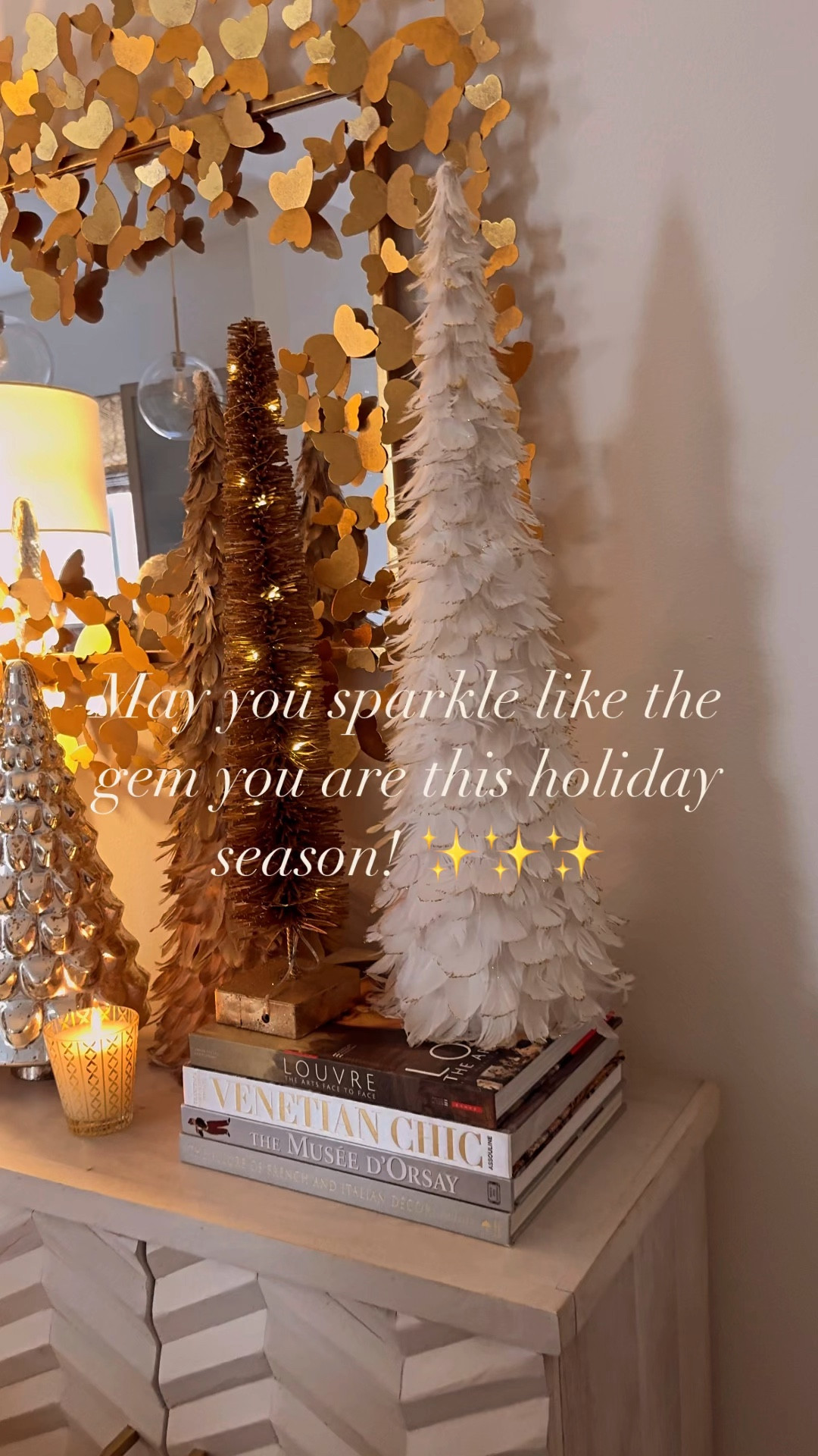 May you sparkle like the GEM you are this holiday season! ✨✨✨

Surrounding ourselves with people who lift us up and make us feel good is so important. So here’s to a holiday season filled with lots of love, peace, and joy! 

I’m so thankful for each and every one of you! 

I linked most of my fabulous CHRISTMAS decor for y’all. ✨✨✨



#LTKHoliday #LTKHome #LTKFindsUnder100