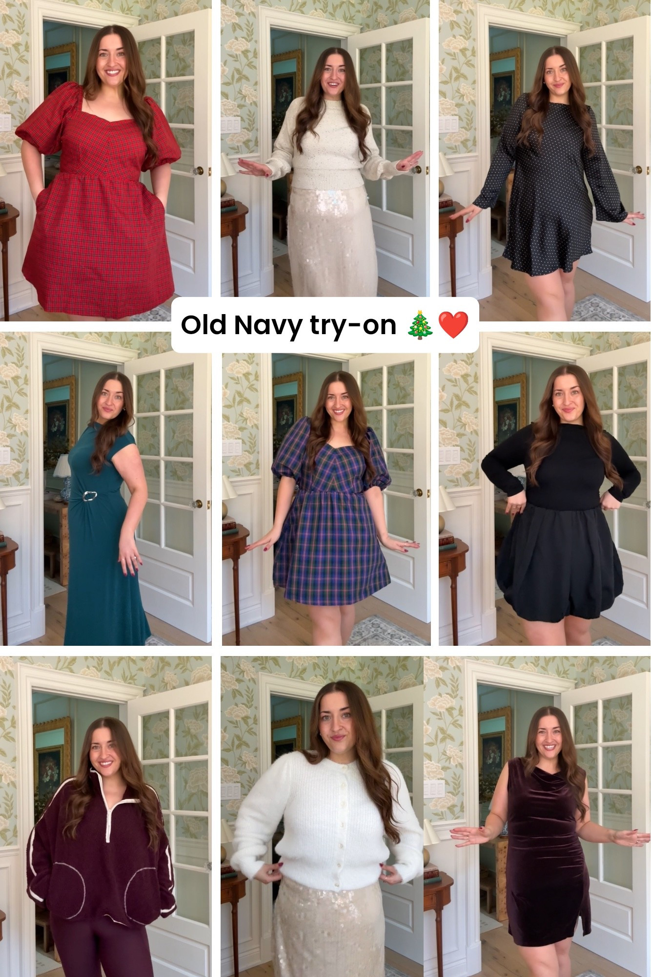 US LINKS 🇺🇸

Old Navy try-on / midsize / holiday outfits / dresses / Christmas / activewear / holiday party / workwear / office outfits / sequin outfit / New Year’s Eve outfit / party dress / wedding guest dress 

Sizing: dresses, leggings, top & jacket in L / skirts, vest & shapewear in XL / sweater & cardigan in M / Sherpa pullover in 2X

#LTKholiday #LTKcurves #LTKmidsize