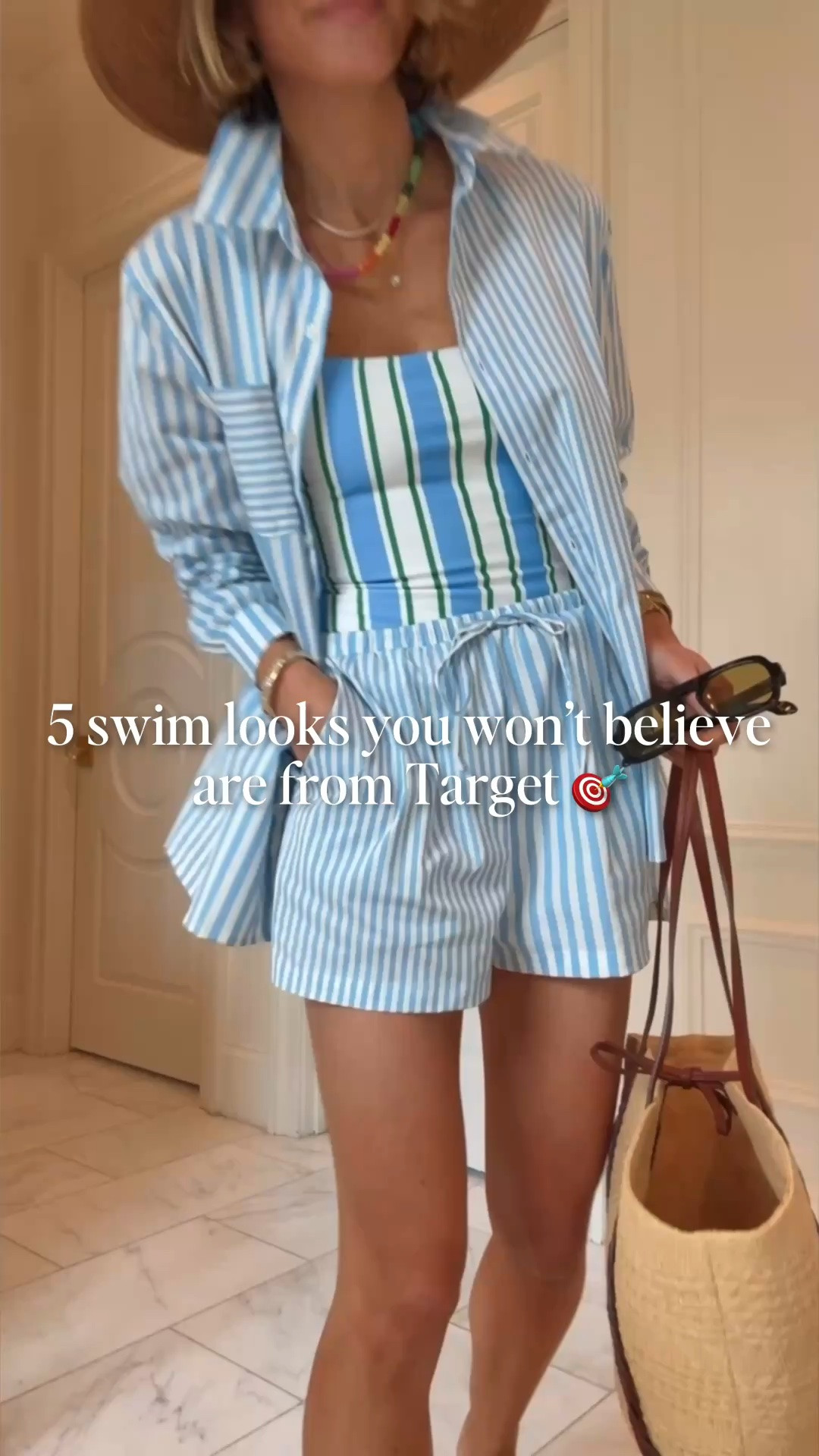 @Target swim look I'm wearing size smalls