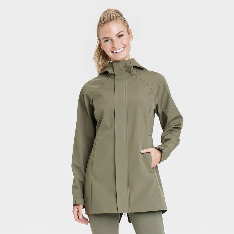 Women's Bonded Rain Jacket - All in Motion™ | Target