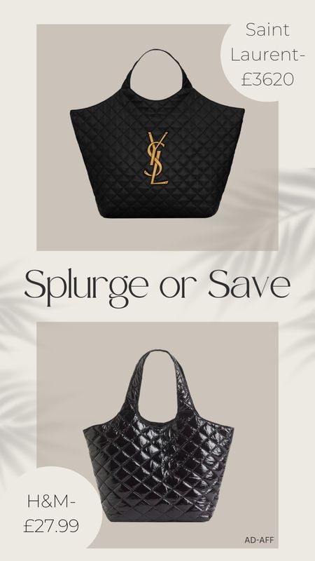 Splurge or Save 🖤
Large tote bag, work bag 🖤

#LTKitbag #LTKsalealert #LTKstyletip