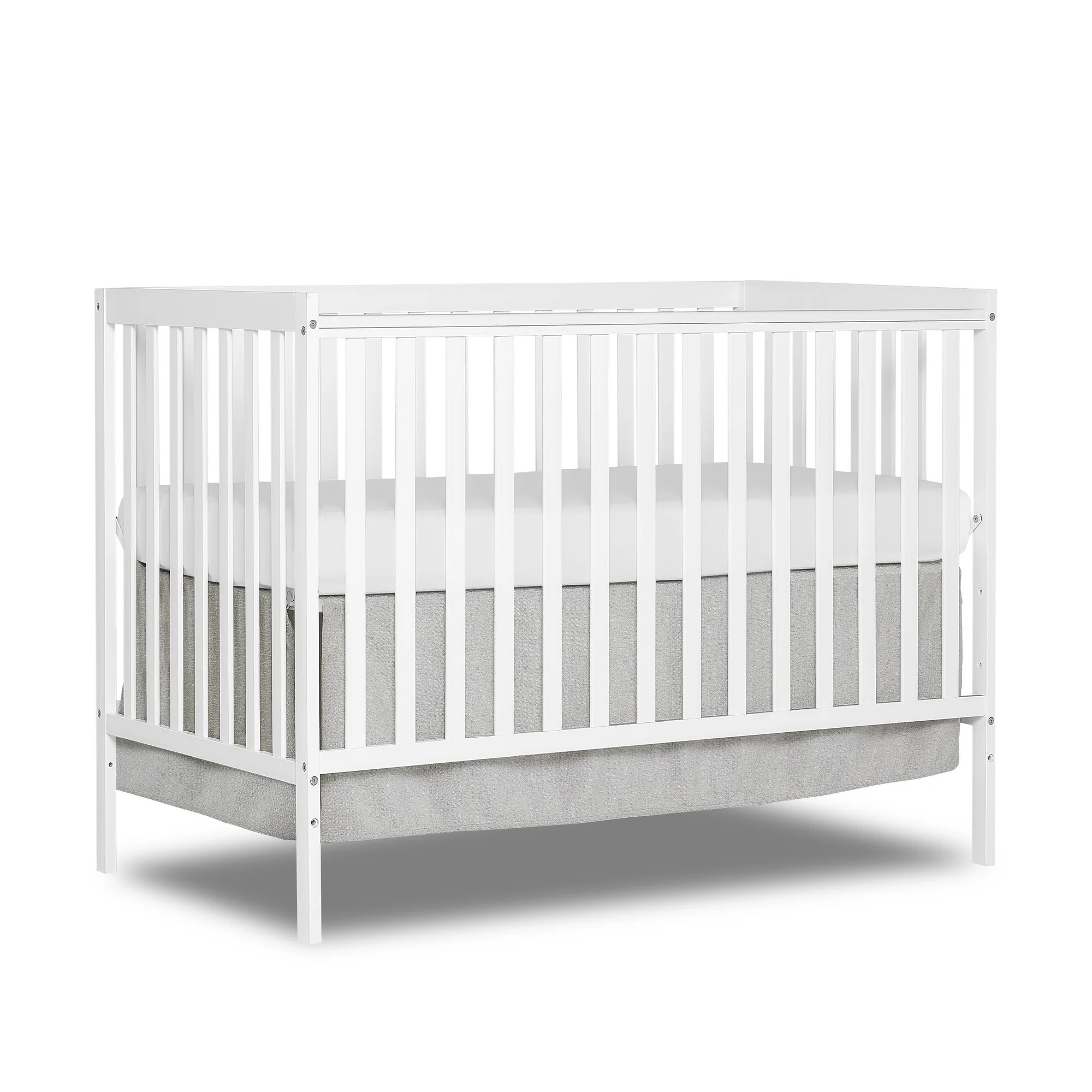 Dream On Me Synergy 5 in 1 Convertible Crib in White | Walmart (US)
