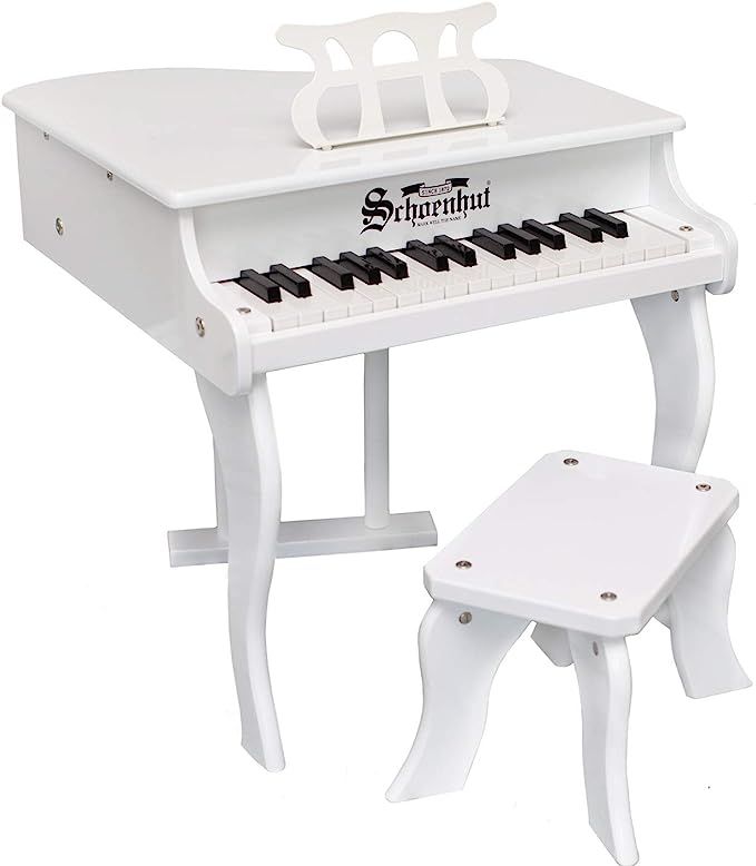 Schoenhut Fancy Baby Grand Piano - 30-Key Keyboard Piano with Bench - Kids Musical Instruments Pr... | Amazon (US)