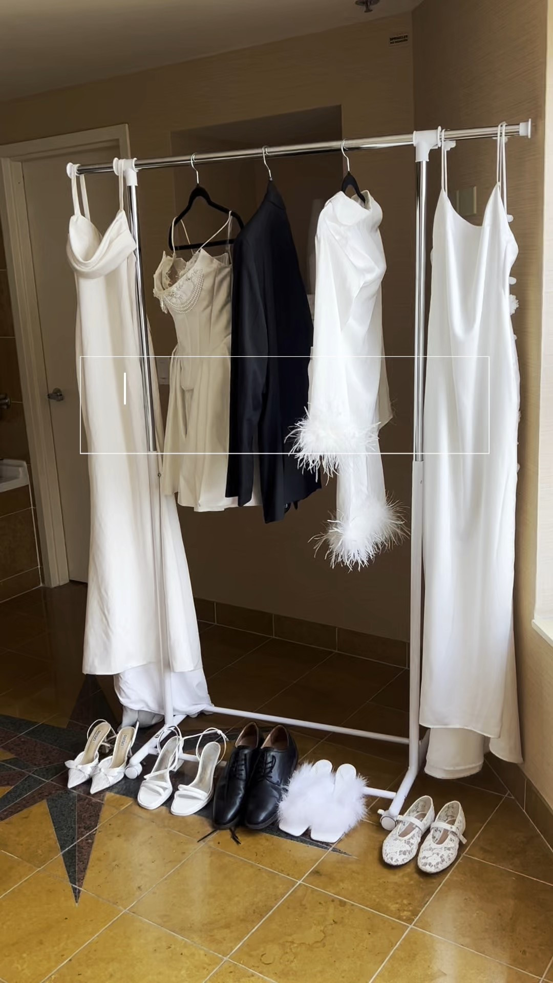 Everything I wore my wedding weekend ! 