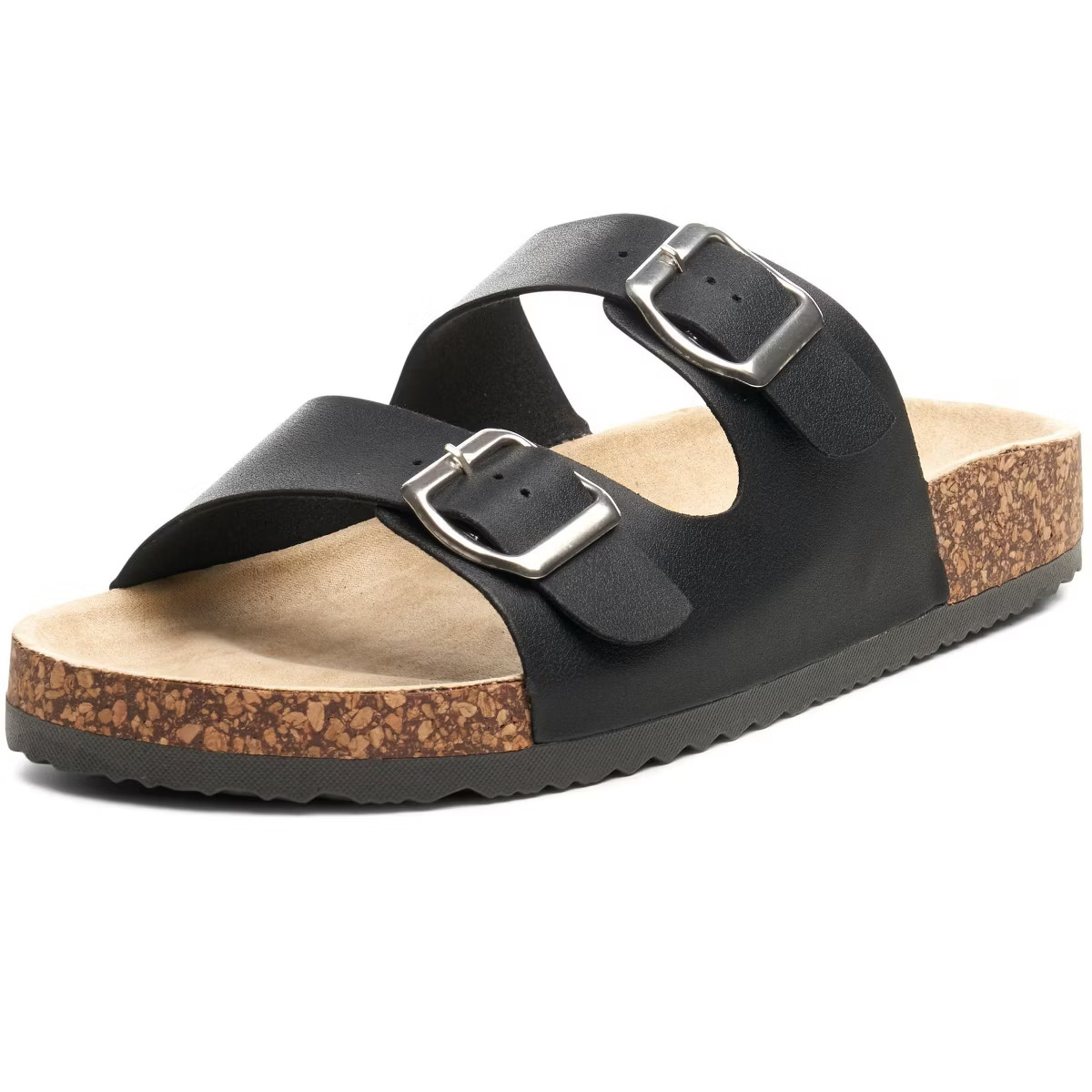 Alpine Swiss Womens Casual Double Strap Slide Sandals | Target