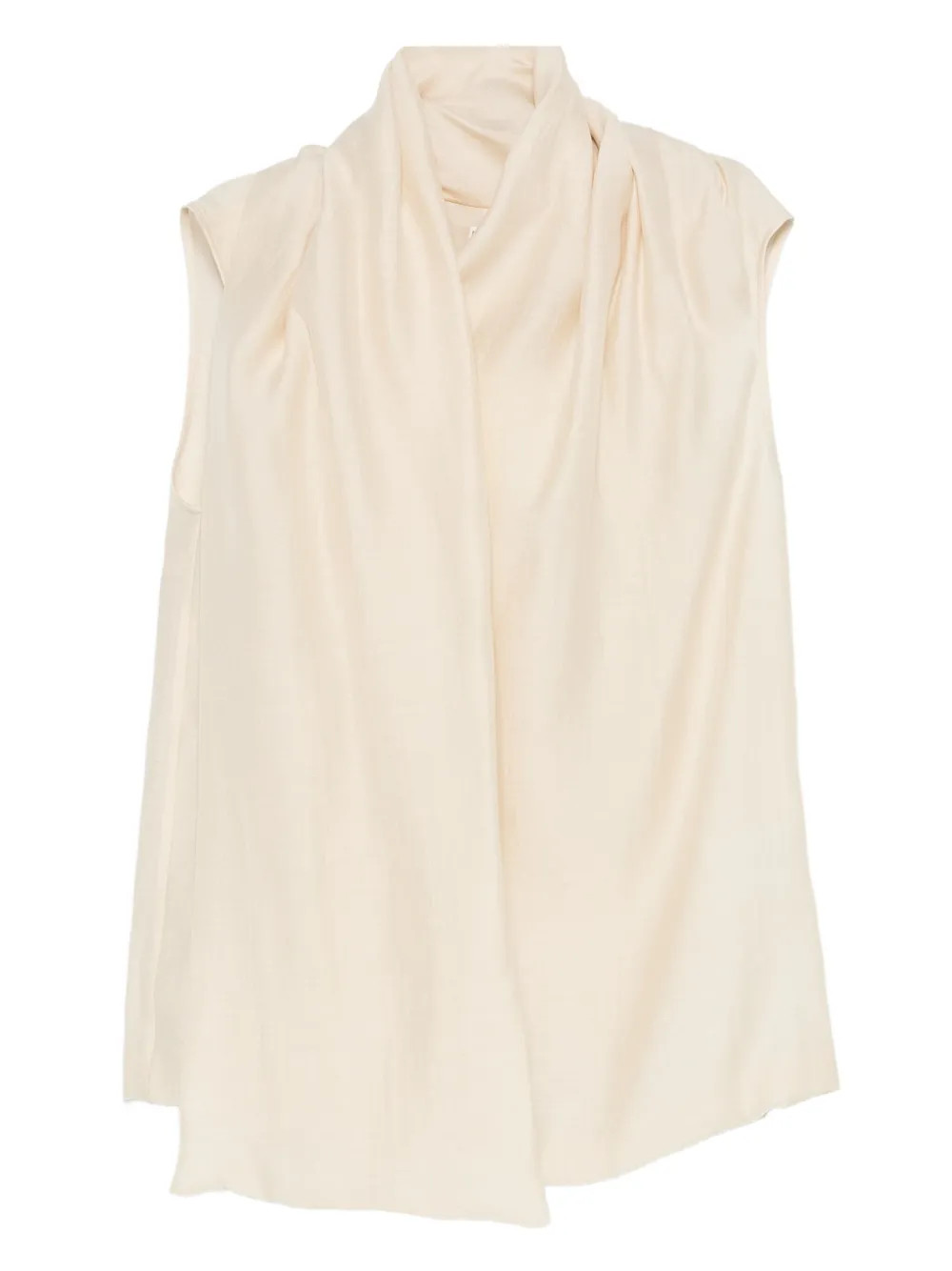 TOTEME attached-scarf Blouse | Neutrals | FARFETCH | Farfetch Global